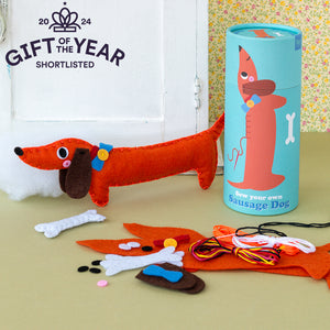 Felt Craft Sew Your Own Sausage Dog by Rex London