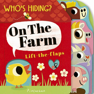Who’s hiding on the farm board book