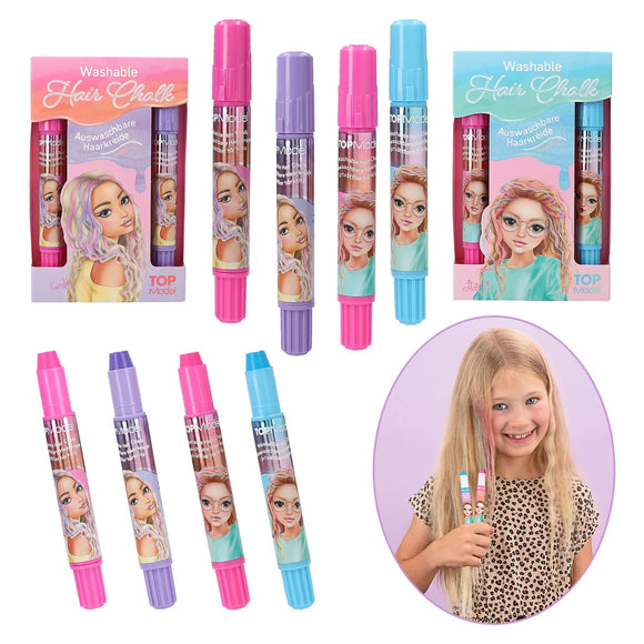 Depesche TOPModel 12697 Hair Chalk Pens Age 5 to Adult