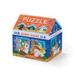 Crocodile Creek Puzzle Bunny House Age 5+ 50 Pieces