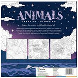 Artmaker Animals Creative Colouring Book Age Teen to Adult