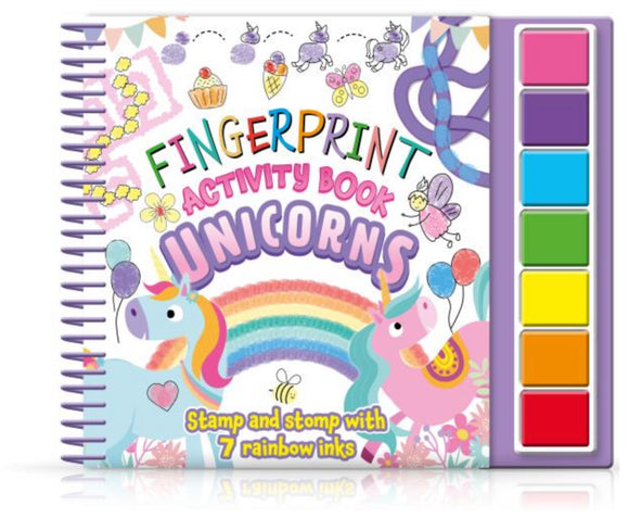 Mega Finger Print Fun Unicorn