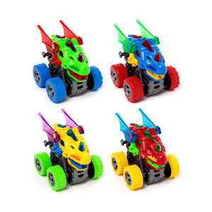 LED Off Road Dragon Head Stunt Truck Action Toy