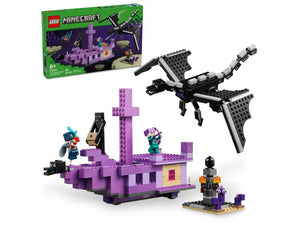 Lego 21264 Minecraft The Ender Dragon And End Ship Age 8+