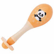 Studio Circus Panda Bear Maraca Age From 5 Months