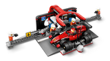 Lego City 60443 F1 Pit Stop And Pit Crew With Ferrari Car Age 6+