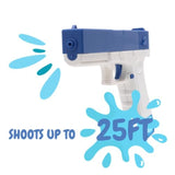 26cm (10″) Rechargeable Hydro Storm Blaster With Automatic Rapid Fire – Battery Operated Water Pistol