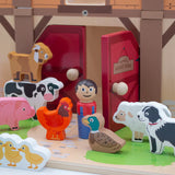 Jumini Home Farm Barn Set (incl animals) Age From 12 Months