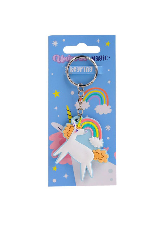 Unicorn Magic PVC Keyring