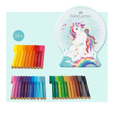 Faber Castell 33 Connector fibre-tip pen unicorn Tin