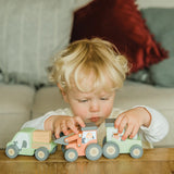 Wooden Farm Tractor Loader