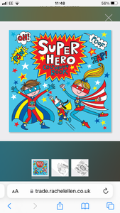 SUPER HERO COLOURING BOOK