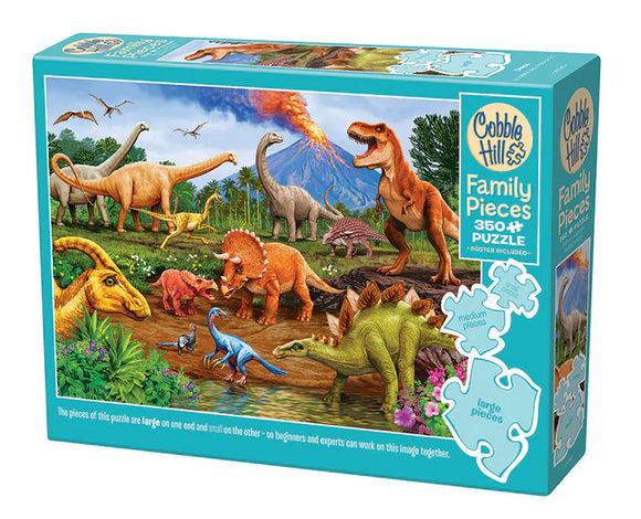 Cobble Hill Family 350 Pieces Dinos