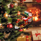 Winning Christmas Tree Train Set With LED Lights & Tunes