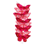 Rex London Feather butterfly garland (1.6 metres) - 11.5cm X 7cm pennants