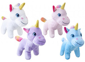 UNICORN PLUSH
20CM 4 ASSORTED