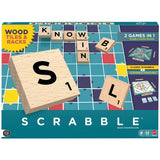 Scrabble Wooden Refresh. Wooden Tiles And Racks