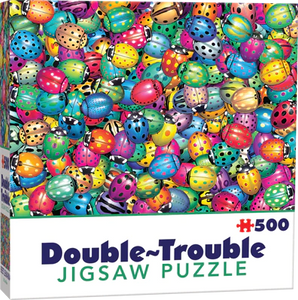Double Trouble Beetlemania 500 Piece Puzzle