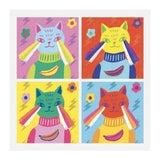 Djeco DJ09371 Age 5-99 Years Djeco Inspired By - Totally Pop (Andy Warhol) - A Collage Activity