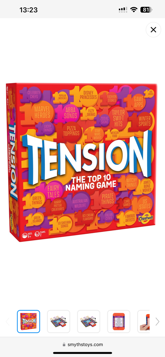 Tension Family Game Age 8+