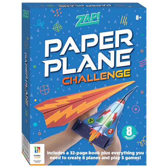 Zap Paper Plane Challenge Age 8+