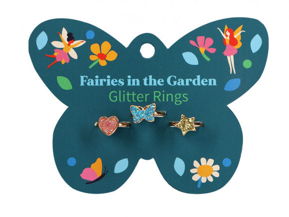 Rex London - Glitter Rings Fairies in the Garden