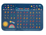 Cosmic Love 30 Pairs Stick On Earings