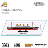 COBI 1680 RMS Titanic