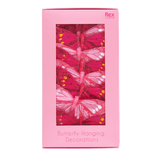 Rex London Feather butterfly garland (1.6 metres) - 11.5cm X 7cm pennants