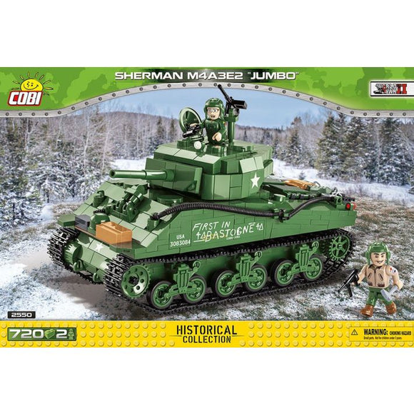 Cobi 2550 Historical Collection World War 11 Sherman M4A3E2 Jumbo