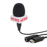 Breaking News Plug & Play Mini Microphone