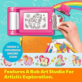 Kidzmaker Unicorn Rub Art Studio Age 4+