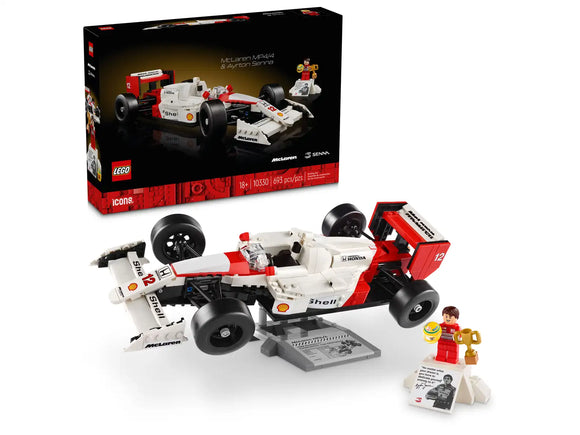 Lego ICONS 10330 McLaren MP4/4 & Ayrton Senna Age 18+