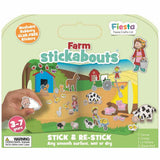 Farm Stickabouts Reusable Stickers Age 3-7