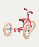 Trybike 2 In 1 Steel Balance Bike And Trike – Matte Pink