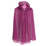 Rex London Children's glitter cape - dark pink