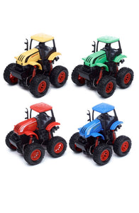 4x4 Stunt Tractor Friction Push/Pull Action Toy