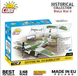 Cobi 5865 Historical Collection World War 11 Spitfire Mk. XV1 Bubbletop