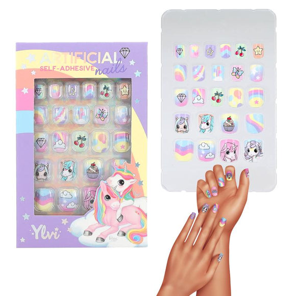 Ylvi Artificial Nails Unicorns and Age 4+
