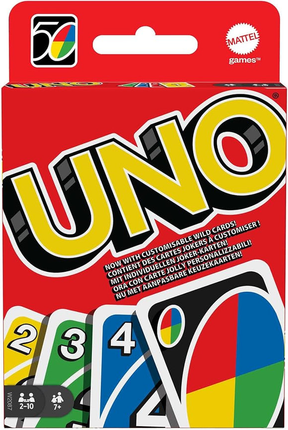 Uno Card Game Age 7+