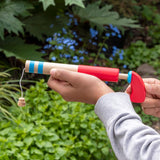 Traditional wooden pop-gun