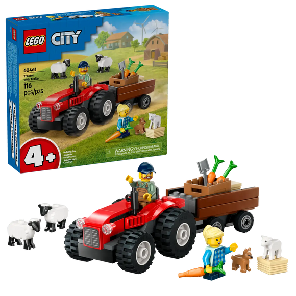 Lego City 60461 Tractor With Trailer Age 4+