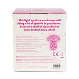 Rex London Disco mushroom table lamp - Pink