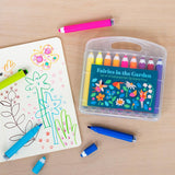 Felt tip pens and stamps (set of 18) - Fairies in the Garden