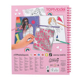 Depesche TOPModel Colouring Book With Sequins 412977