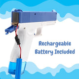 26cm (10″) Rechargeable Hydro Storm Blaster With Automatic Rapid Fire – Battery Operated Water Pistol