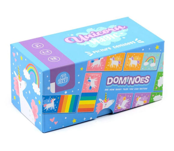 Unicorn Magic Kids Dominoes Set