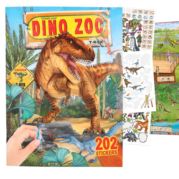 Create Your Dino Zoo Stickers