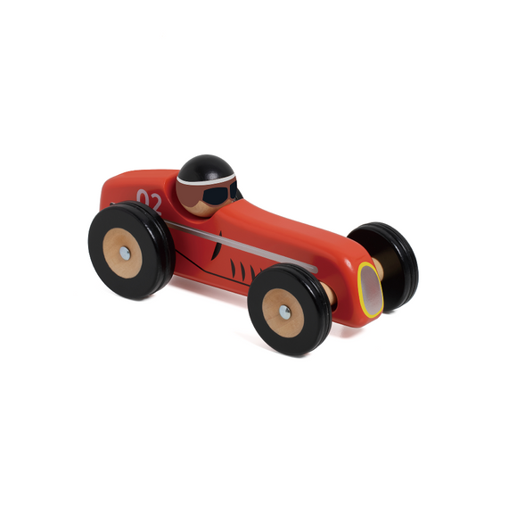 Classic World Wooden Monaco Racing Car From Age 18 Months