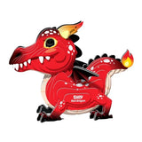 Eugy Red Dragon 3D Model Age 6+